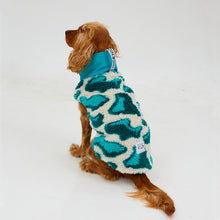 Load image into Gallery viewer, Köpek Montu - Fleece Series - Monkey Fleece Turquoise
