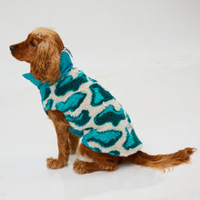 Load image into Gallery viewer, Köpek Montu - Fleece Series - Monkey Fleece Turquoise
